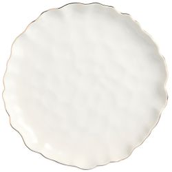 НАБОР ТАРЕЛОК ОБЕДЕННЫХ LEFARD "CHARM" 2 ШТ., 26,5*3 СМ (С ЗОЛОТОЙ ЛИНИЕЙ)
