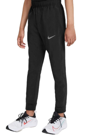 Детские теннисные брюки Nike Dri-Fit Boys Woven - black