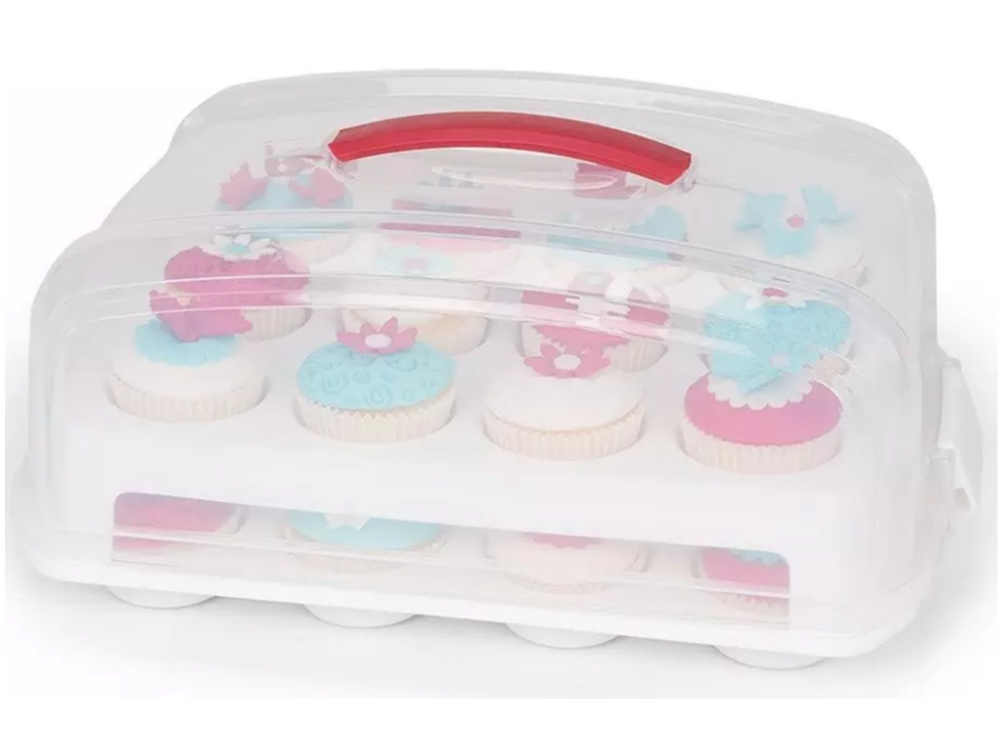 Контейнер для капкейков с крышкой Patisse 39х28х13 см