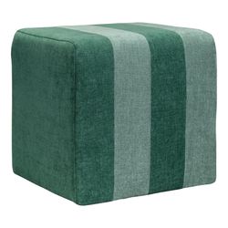 Пуф Idar, шенилл, зеленый