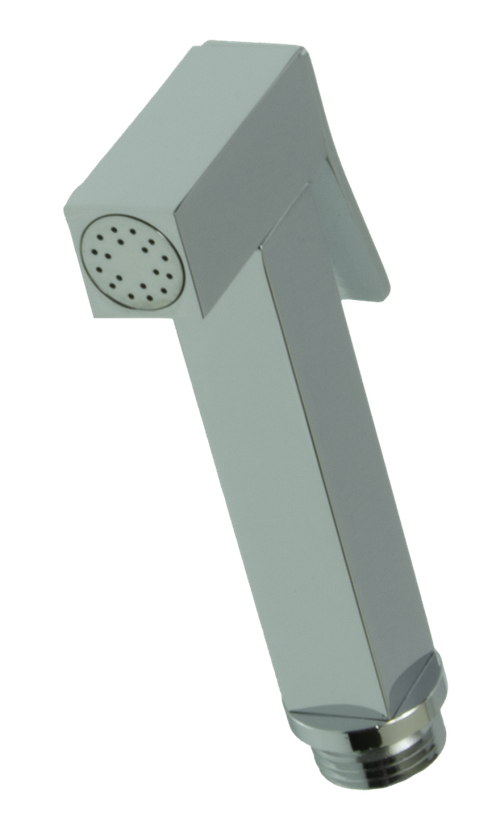 2040 Лейка металл. для биде КВАДРАТ (ХРОМ) GANZER (100/1шт)