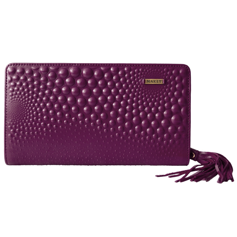 Портмоне «Bubbles». Цвет фуксия