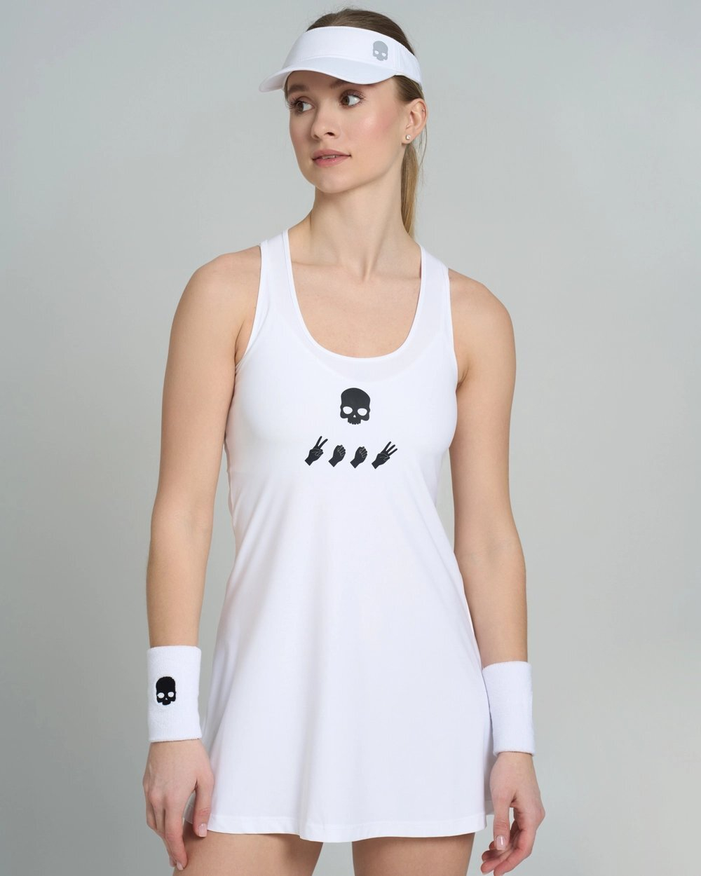 ОДЕЖДА ДЛЯ ТЕННИСА Женская, Платье HYDROGEN TECH .