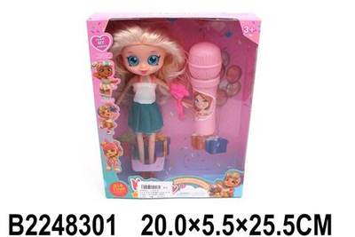 Кукла тип Модница с аксессуарами, коробка 194-6