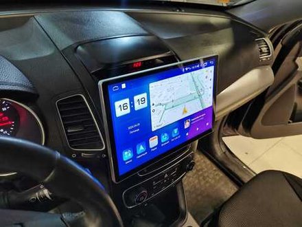 Магнитола для KIA Sorento 2 XM 2012-2020 c экраном климата снизу - Parafar PF224 на Android 13, QLED 2K монитор 11" или 13", 8Гб+128Гб, CarPlay, 4G SIM-слот