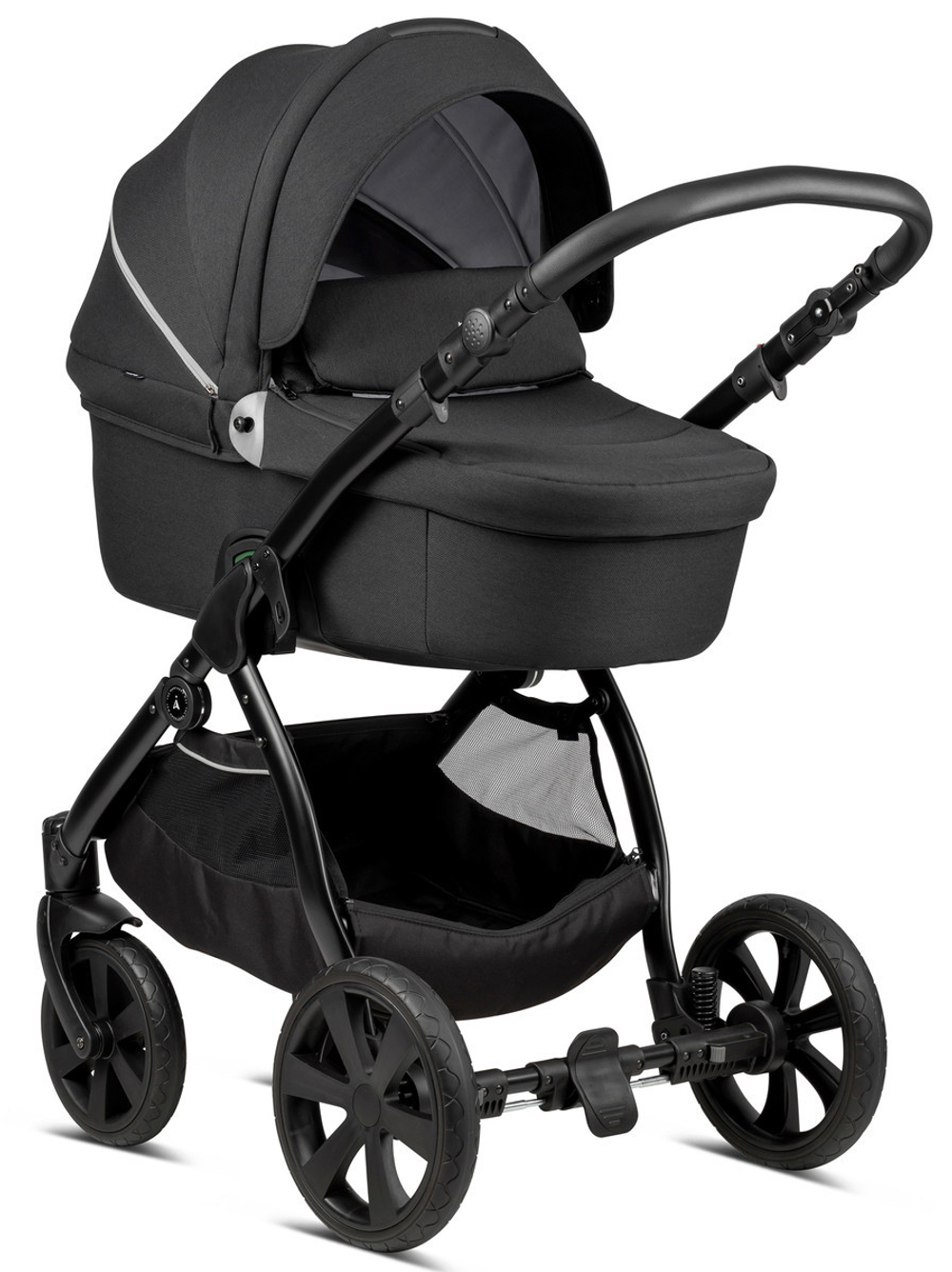 Детская коляска Noordi Fjordi 3 в 1 с автокреслом Terra Black 1132815 Black