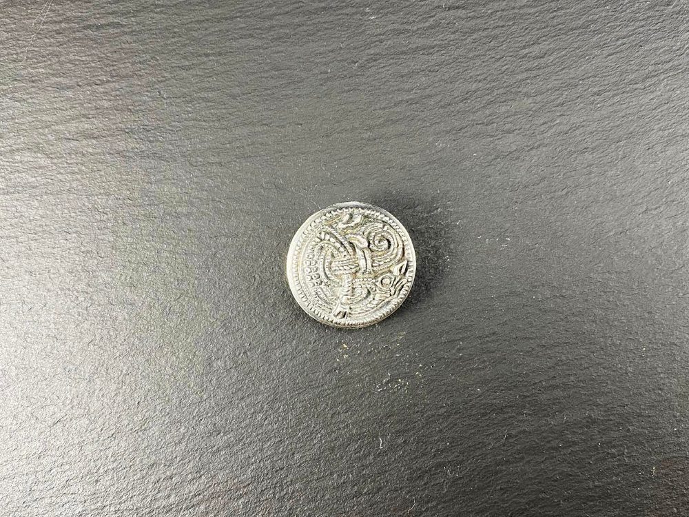 Фибула. Дания 9-10 в. (посеребрение)