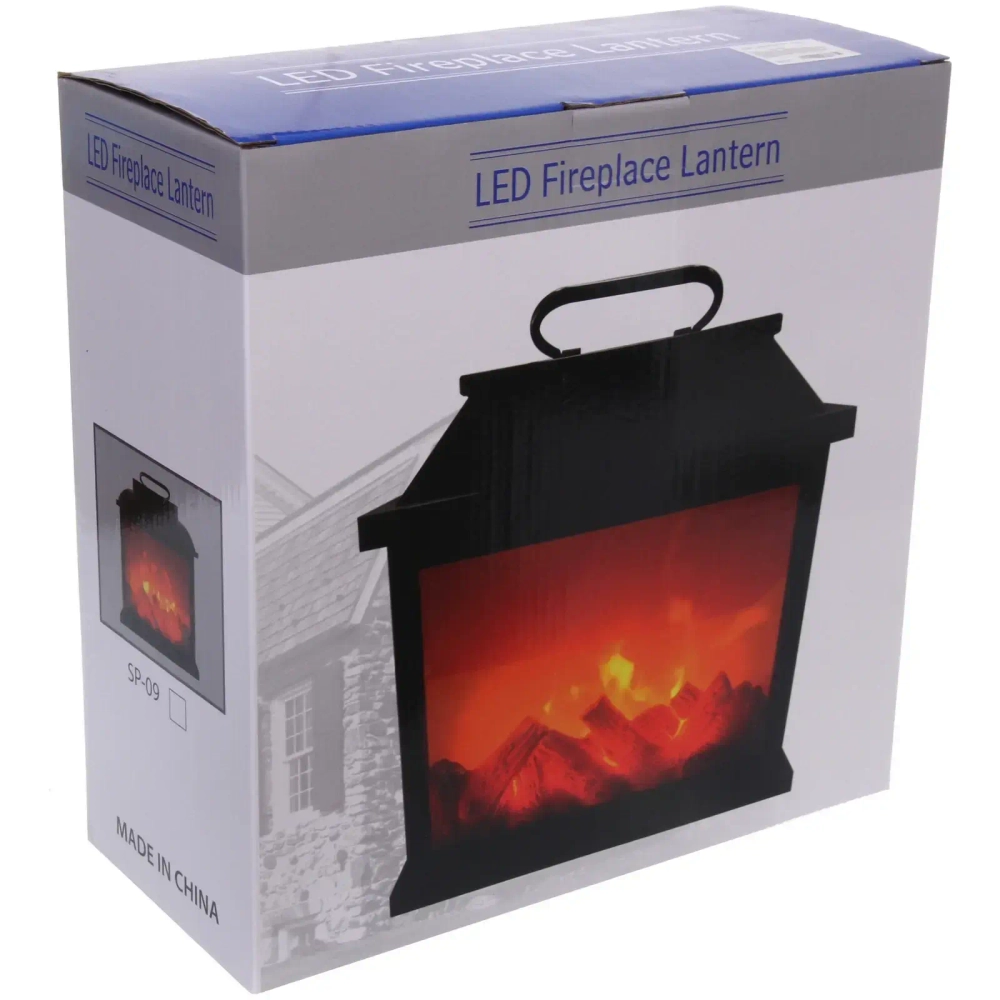 Сувенир с подсветкой «КАМИН - Теплый вечер» 29,8*13*34,5 см (питание от USB и батареек)