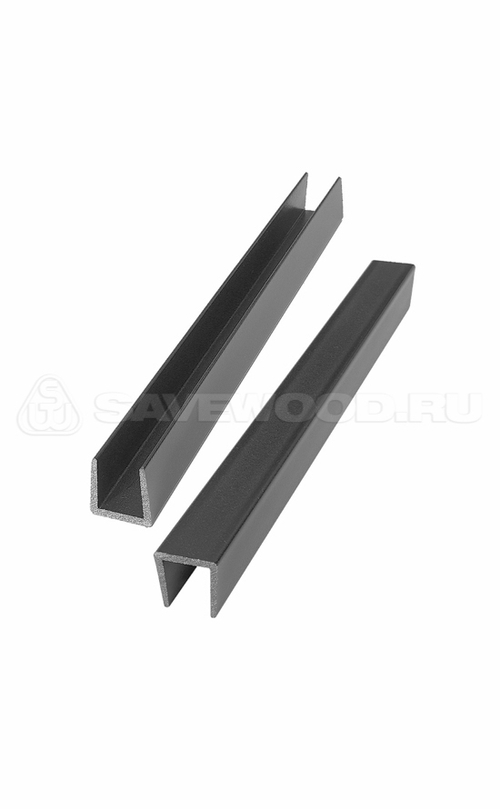 П-профиль ДПК Графит