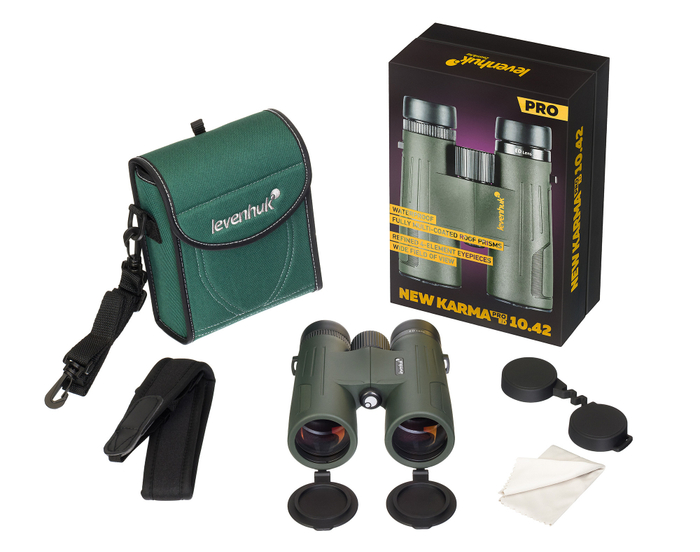 Бинокль Levenhuk New Karma PRO ED 10x42