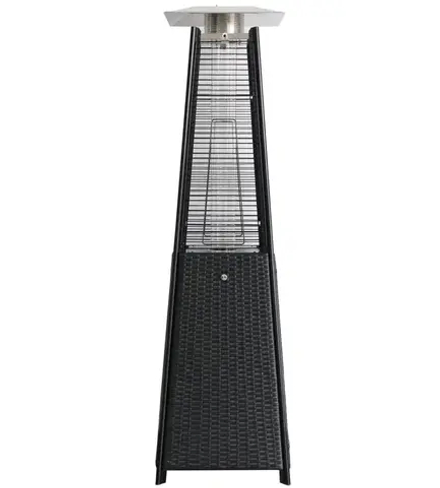 Уличный газовый обогреватель WWT 13I ROTANG Black mini + Чехол