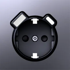 Donel S08 сталь накладка для розетки Schuko с зарядным устройством USB A+C, со шторками 16A 250 В~,