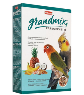 Падован Granmix Parrocchetti Корм для средних попугаев 850гр.