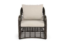 "Ницца" кресло из искусственного ротанга, цвет бронзовый