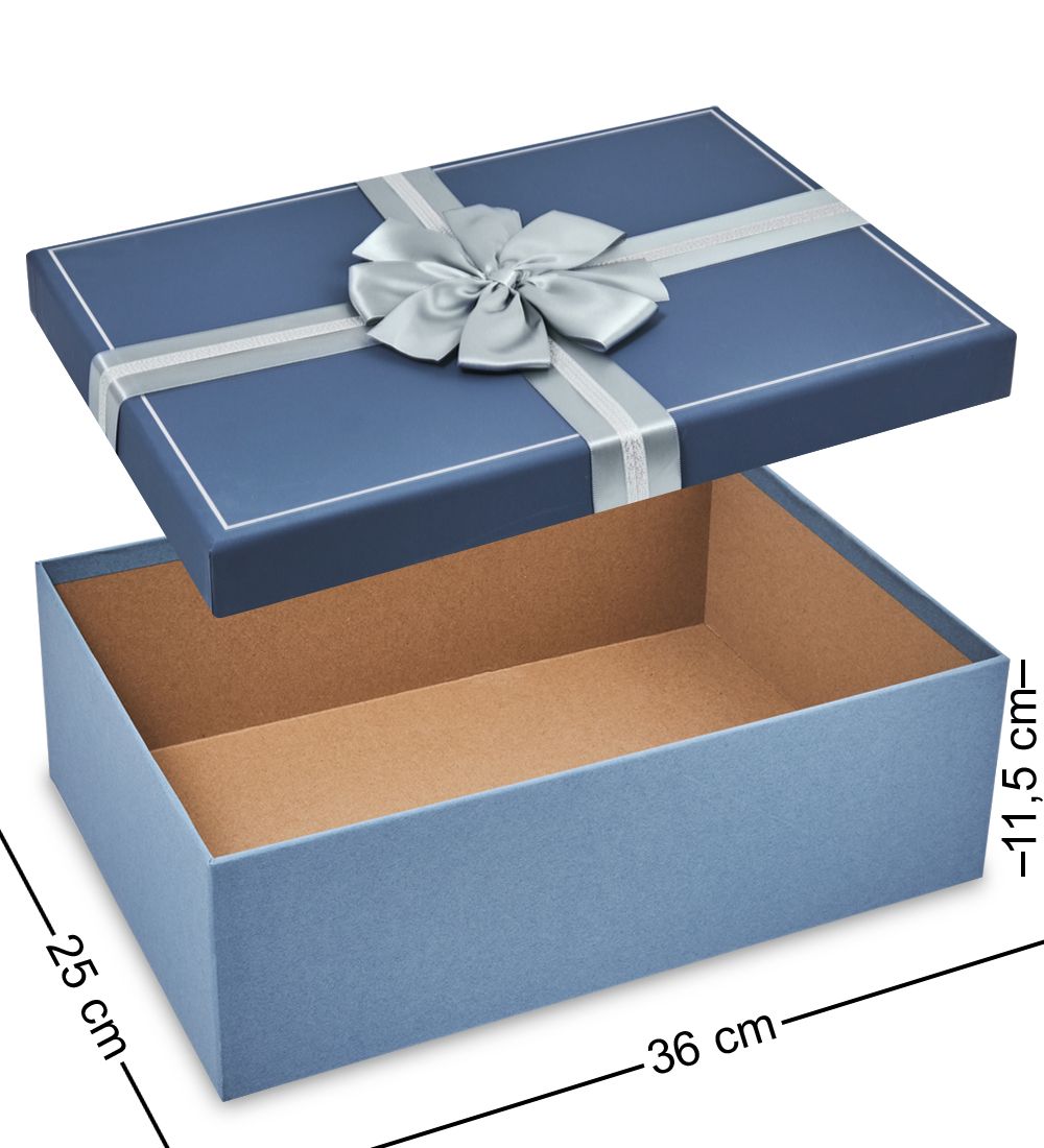 WF-179/2-B Коробка сред., синий/голубой