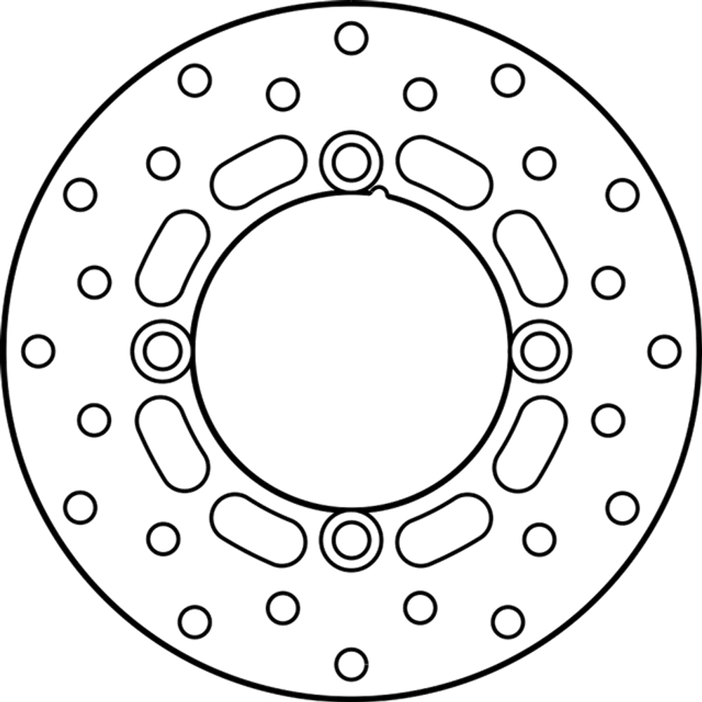 Диск тормозной Goldfren 1251R