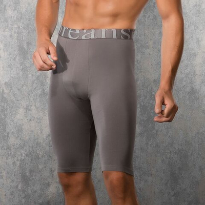 Мужские трусы-боксеры длиной до колена Doreanse High-Rise Biker (Размер: S) (Цвет: серый)