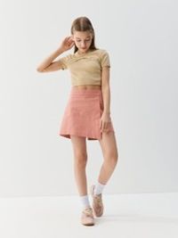 Юбка-шорты "Роза" из габардина 7+