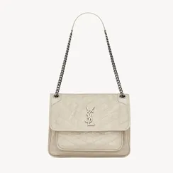 Сумка на плечо Saint Laurent Niki белый