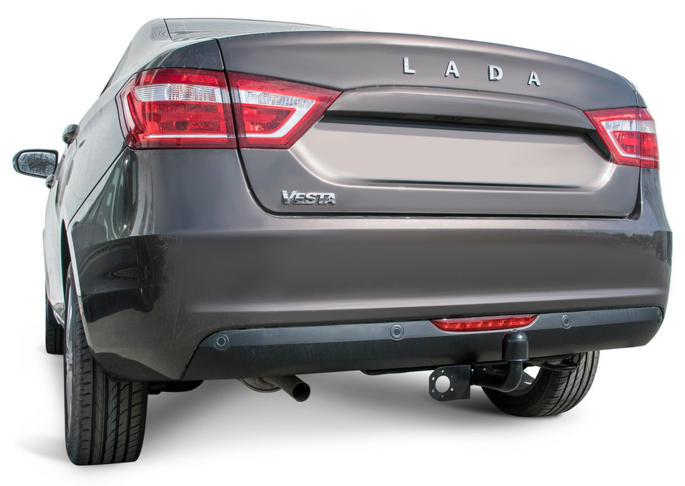 Фаркоп с элект. Smart, для Lada Vesta, шар A, 1000/75 кг, F.6012.003, Berg (паспорт, сертификат)