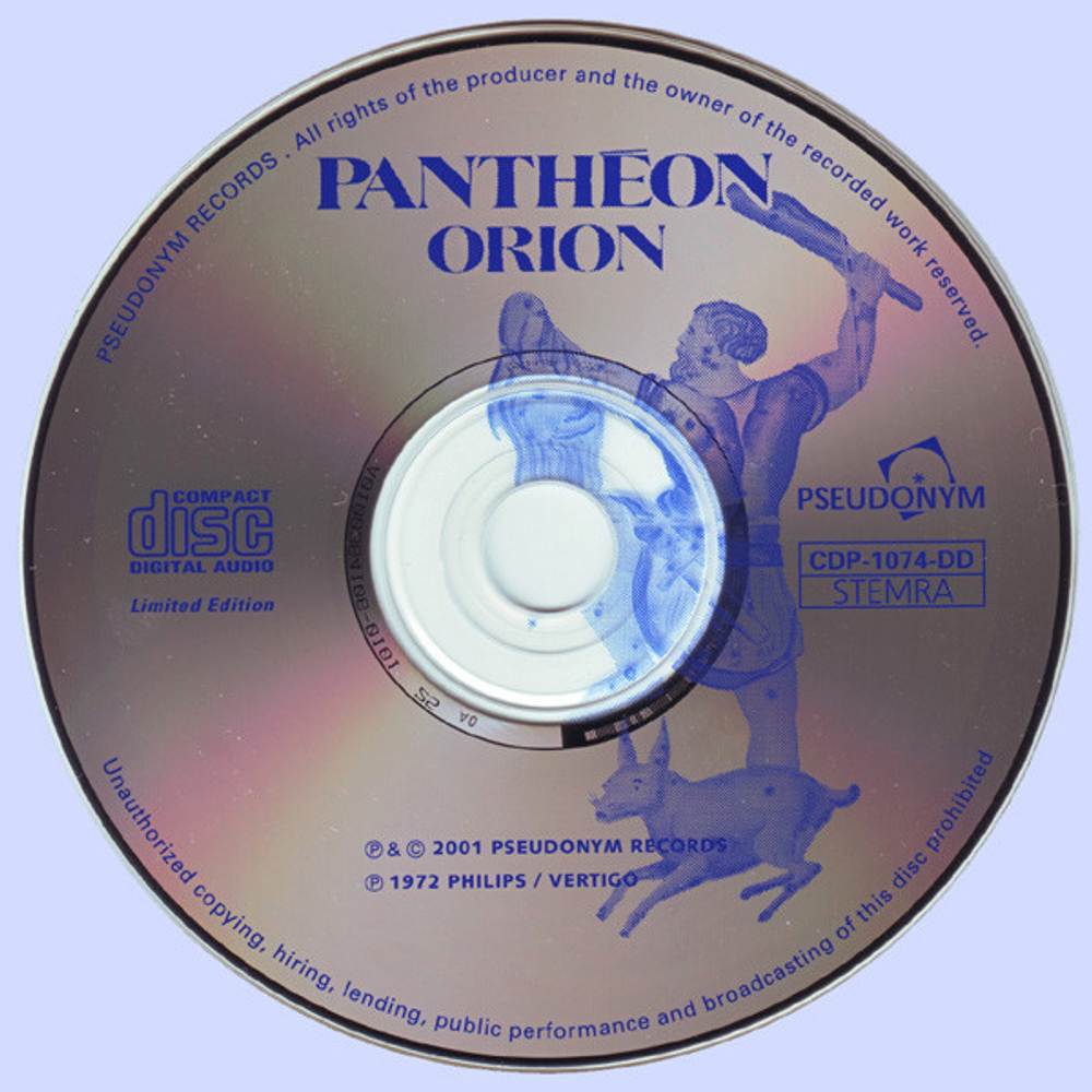Pantheon / Orion (CD)