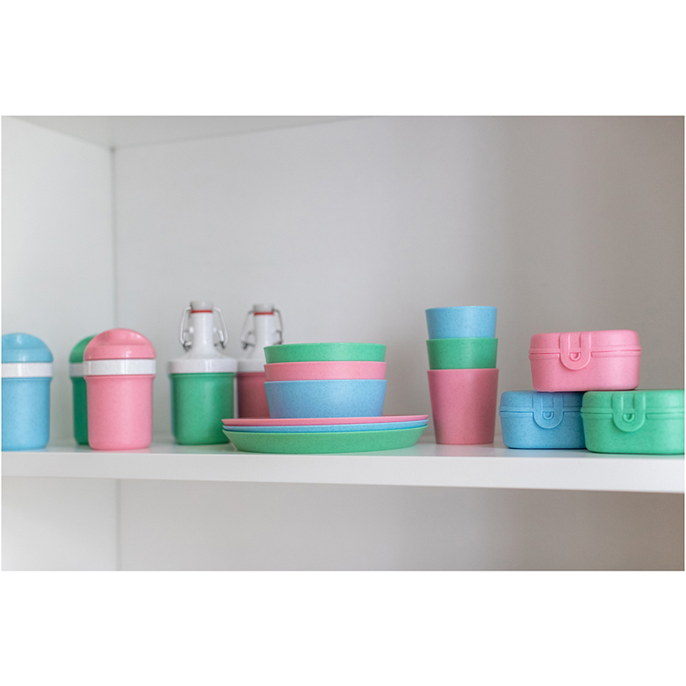 Ланч-бокс pascal, organic, 9,6х5,2х7 см, голубой