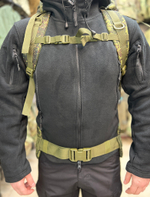Рюкзак Tiger 100 л Cordura 1000D Пиксель (Зелёная цифра)
