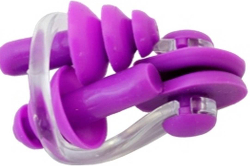 Беруши силиконовые для плавания Stil №2 + зажим для носа