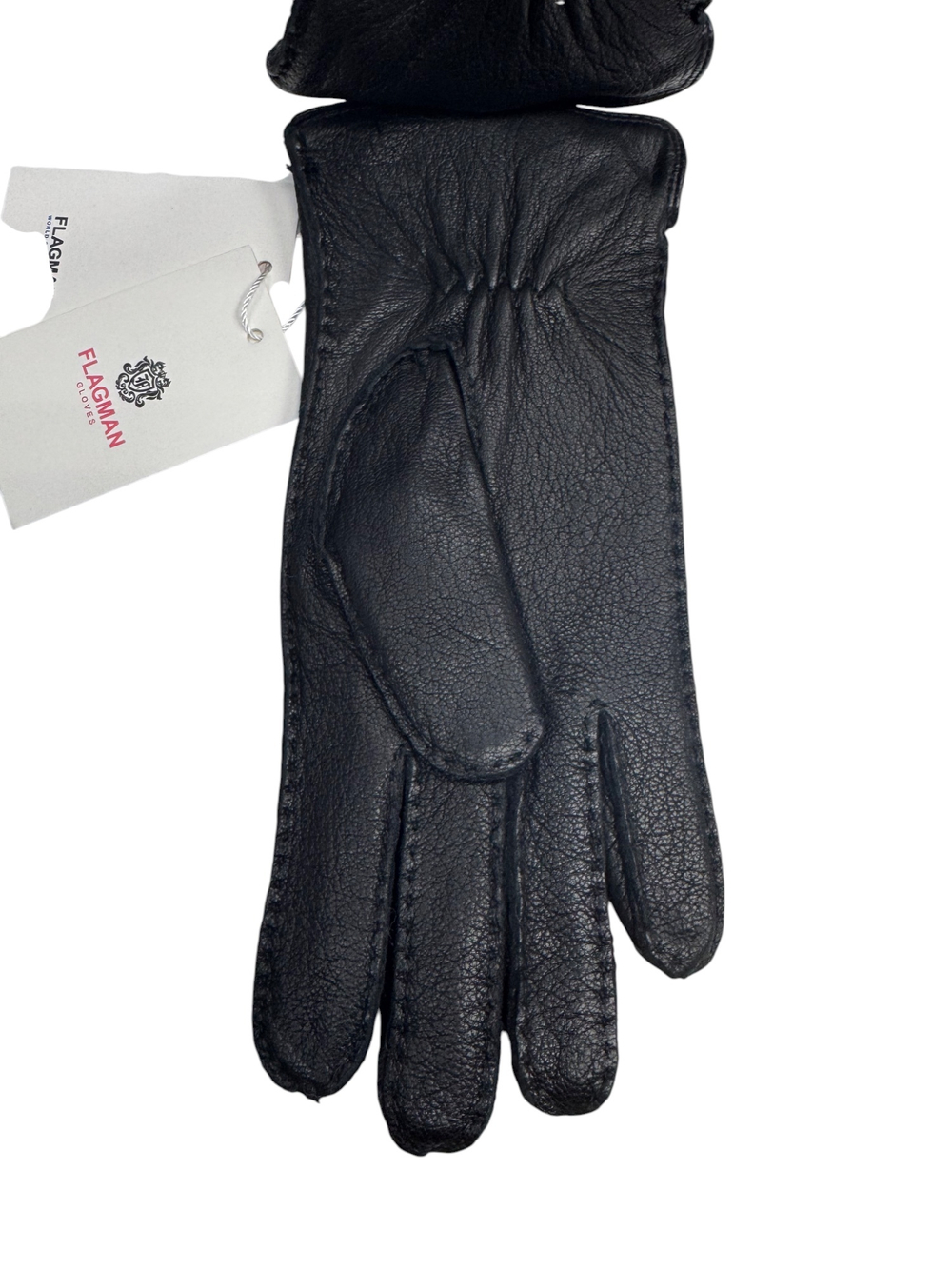 Перчатки. Женские. Материал верха: Кожа оленя. Подклад: Трикотаж-шерсть. Наружний шов. Ручная работа. 5 шт в упаковке.