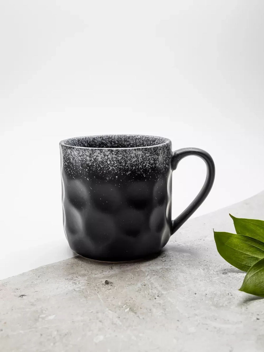Набор кружек 2 шт, 350мл, Черный песок