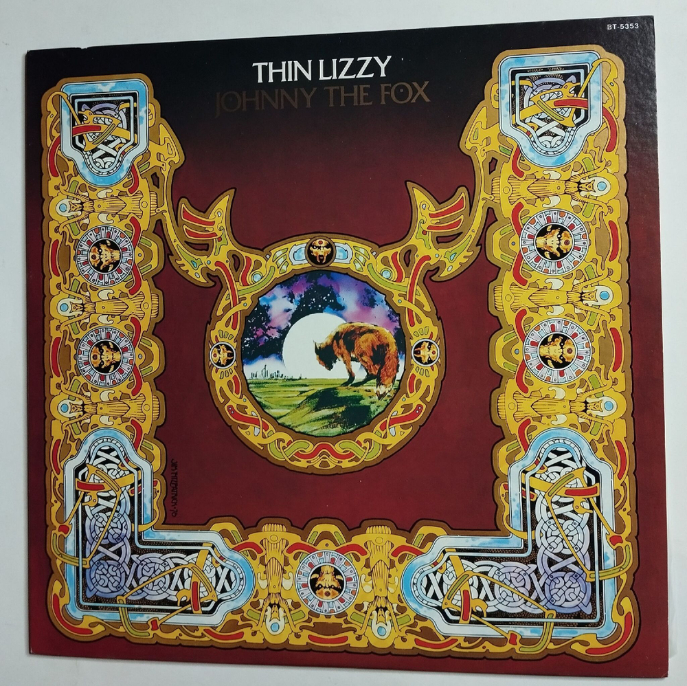 Винтажная виниловая пластинка LP Thin Lizzy Johnny The Fox (Japan 1980)