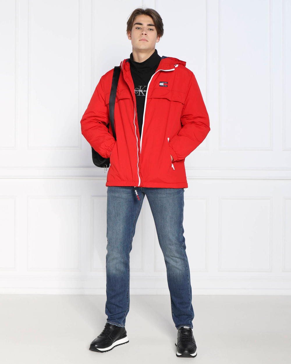 куртка solid chicago Tommy Jeans - красный(DM0DM14448)
