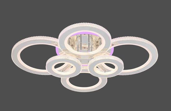 1981/6 CR+RGB (1) Люстра (RL)