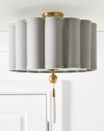 Серый потолочный светильник “Тампа”