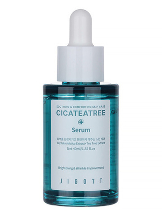 JIGOTT Сыворотка с экстрактами центеллы азиатской и чайного дерева, 40мл
