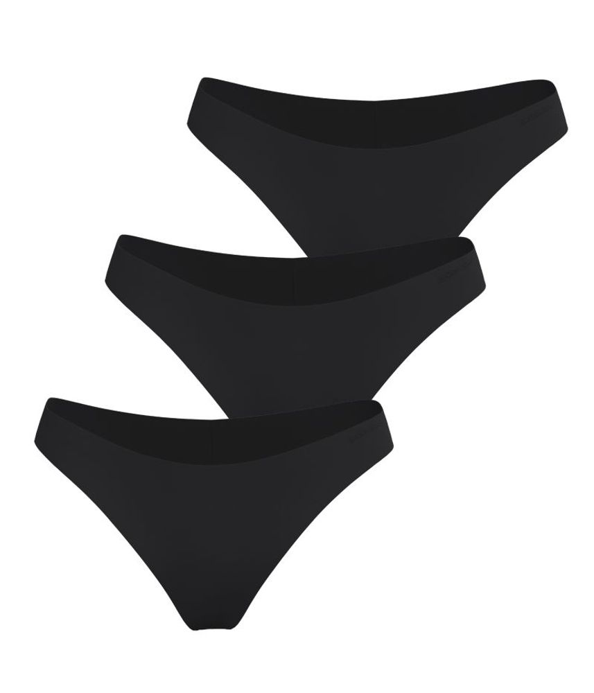 Женские трусики Björn Borg Invisible 3P - black