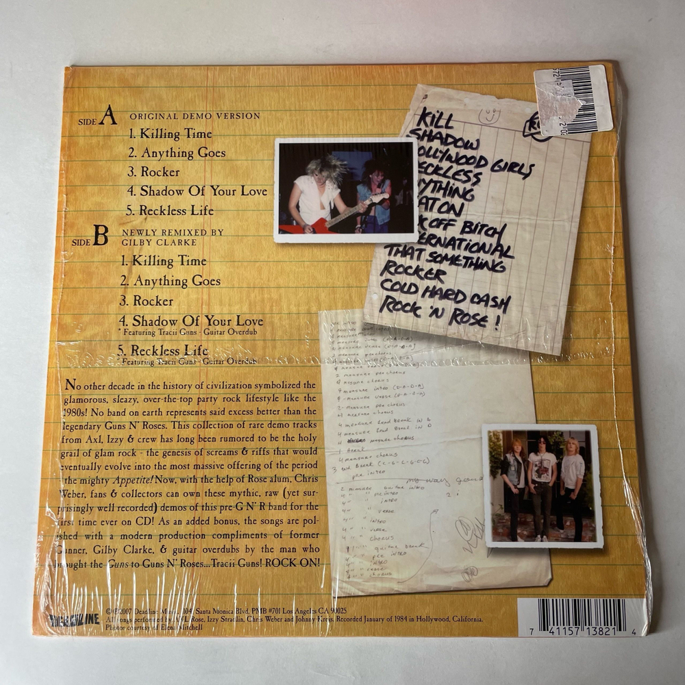 Винтажная виниловая пластинка LP Hollywood Rose The Roots Of Guns N' Roses (США 2007)