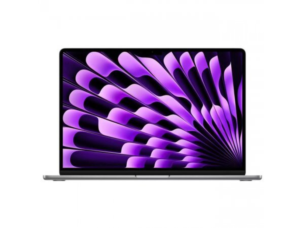 15.3 Ноутбук Apple MacBook Air 15 2023 2880x1864, Apple M2, RAM 8 ГБ, SSD 256 ГБ, Apple graphics 10-core, macOS, MQKP3, Space Gray, английская раскладка