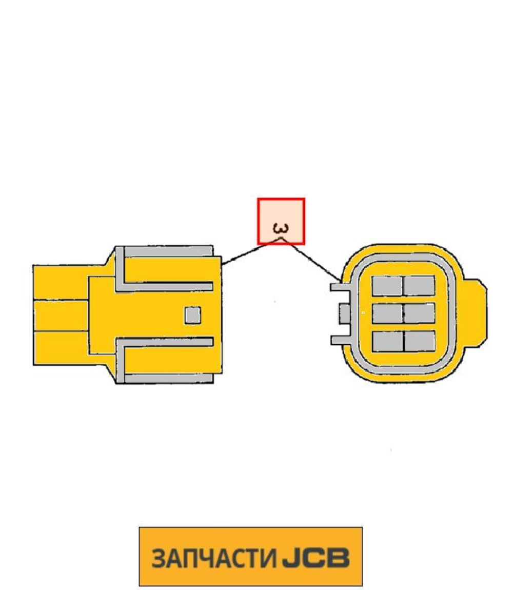 Штекер JCB 718/D3123