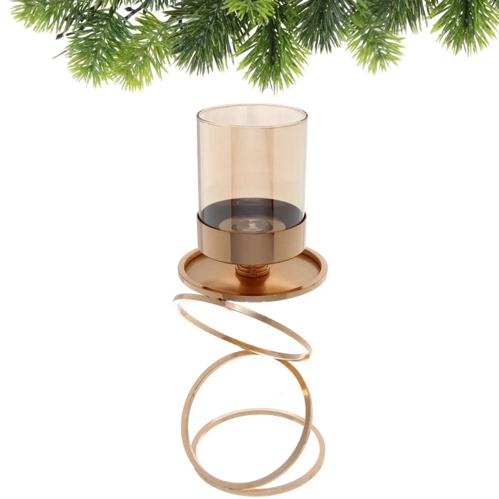 Подсвечник «ELEGANT» 35*14*14 см, Золото