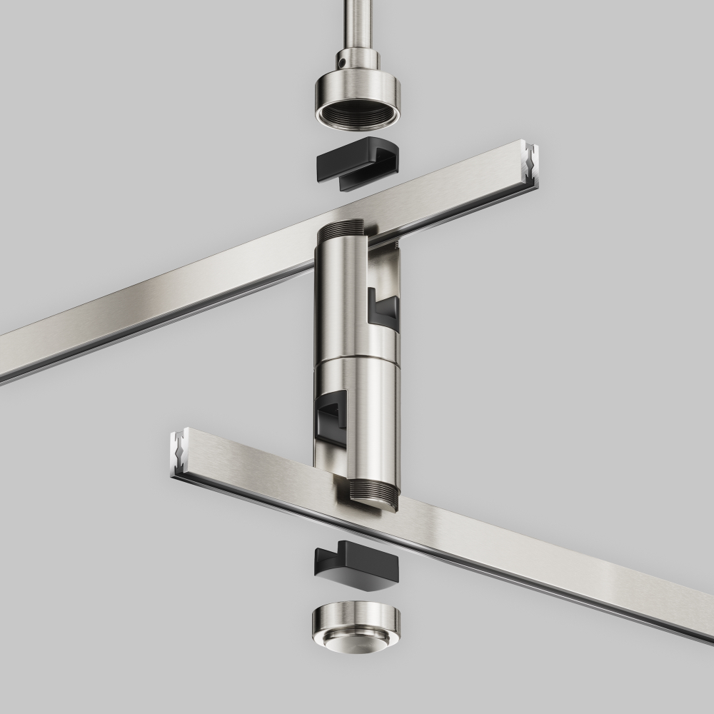 Крепление потолочное двойное Short 78мм Maytoni FLARITY TRA156C-D1-PT