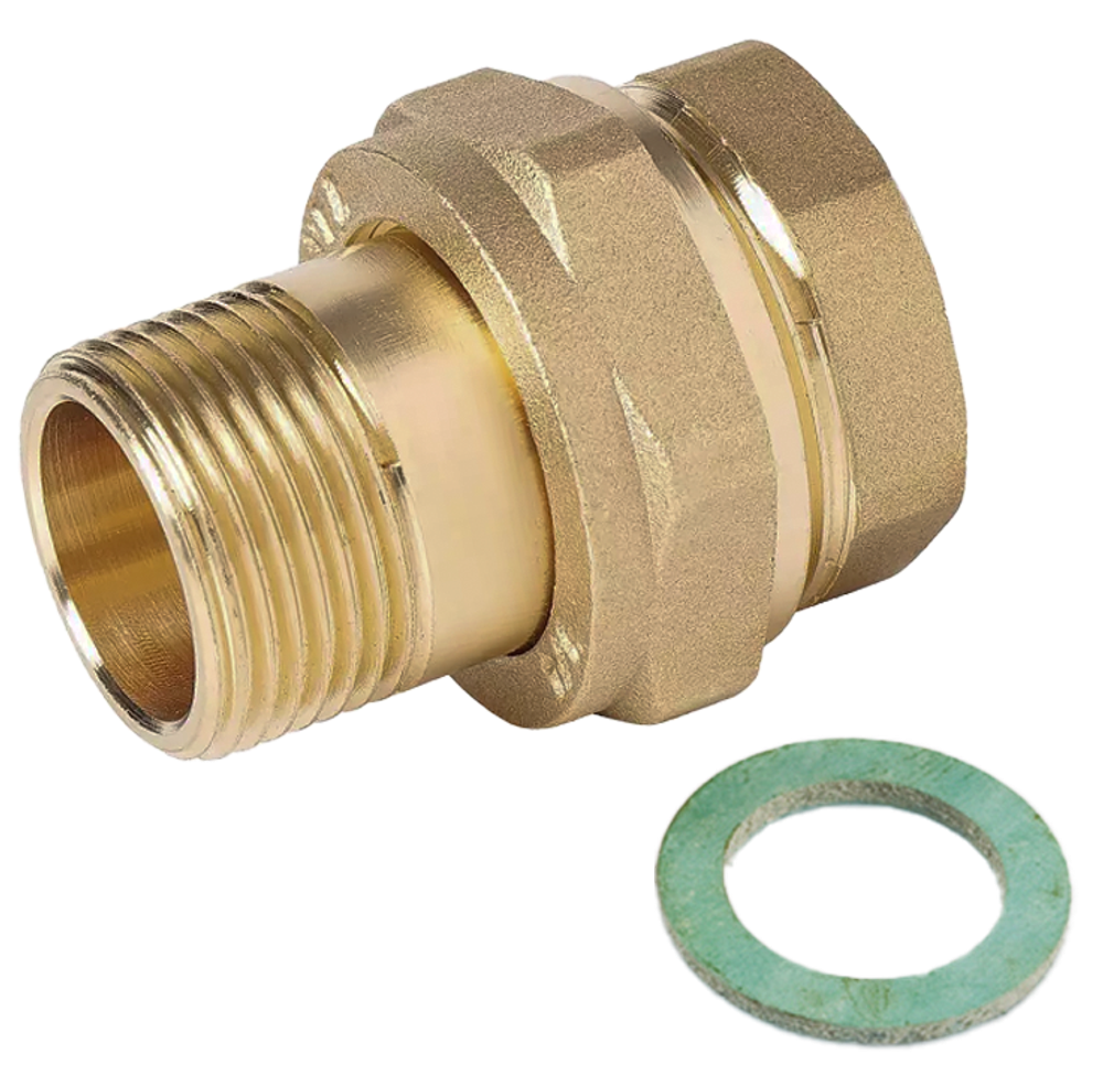 Американка прямая латун ПОД ПРОКЛ   3/4 Г/Ш  ViEiR  (80/10шт)