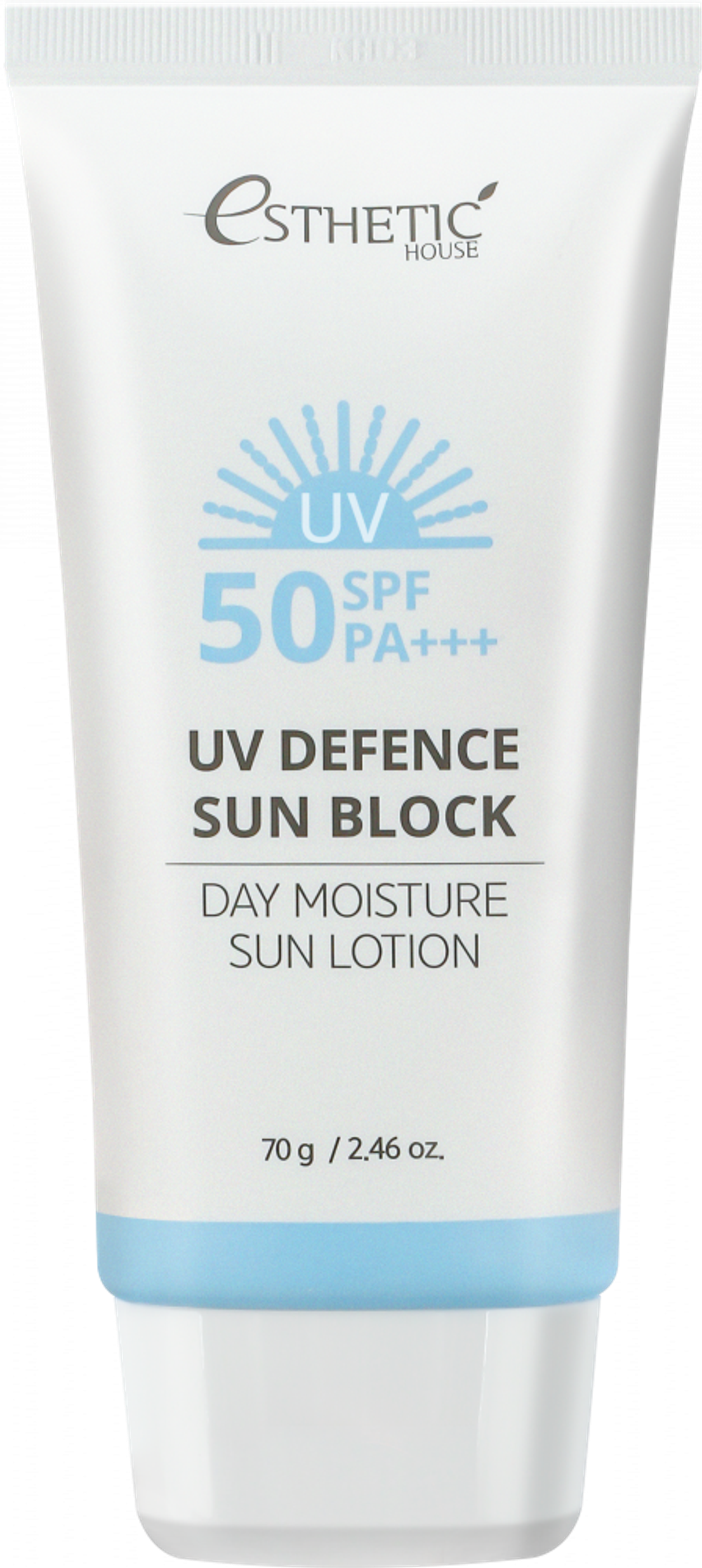 [Esthetic House] UV Defence Sun Block Day Sun Lotion SPF50+/PA+++ - Солнцезащитный лосьон, 70 гр