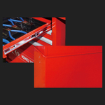 KING TONY (87432-5B) Тележка инструментальная, 5 ящиков и отсек, красная