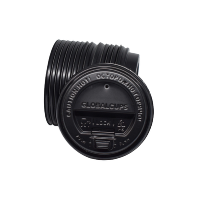 Крышка пластиковая GlobalCups 80 мм с клапаном