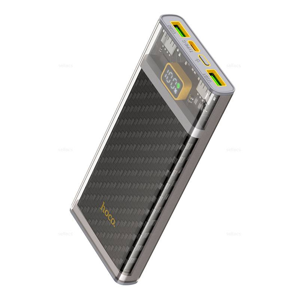 Портативный аккумулятор Hoco J103 10000mAh PD 22.5+QC3.0 (grey) (Краснодар склад)