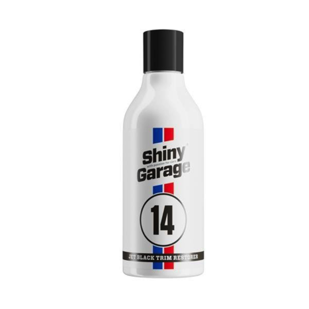 Shiny Garage Восстановитель цвета пластика Jet Black 250мл