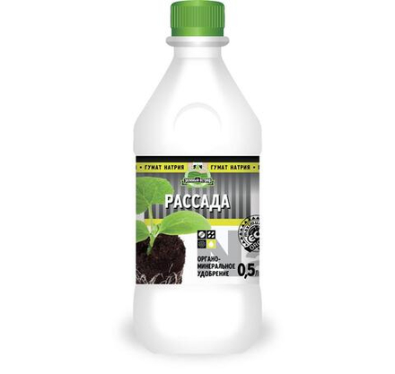 Удобрение ГУМАТ НАТРИЯ Сахалинский д/рассады 0,5л