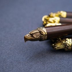 Подарочный набор шампуров "Первомайский пикник", рукояти венге