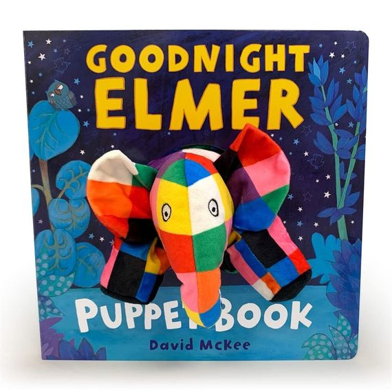 Goodnight Elmer Puppet Book